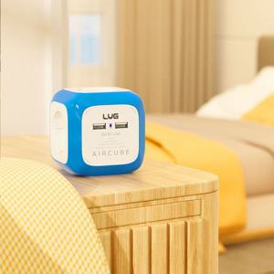 에어큐브 블루 멀티탭 5m 5년AS 4구 USB 코드 콘센트