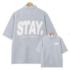 [엠엔씨][MNC] 스테이 오버핏 반팔셔츠 (MDSS062IN)