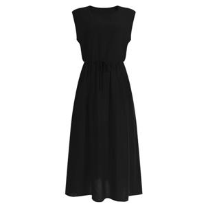 샵앤) 세리 바캉스 여성 민소매 롱 원피스 PIC-WDR-12106-블랙