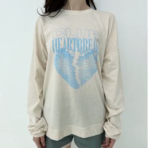 샵앤) 하트루즈 오버핏 부들부들 면긴팔티 YZ-WSH-12122-베이지