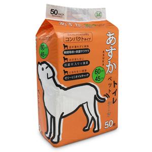 아스카 패드 중형 50매 배변유도 초강력흡수 애견패드