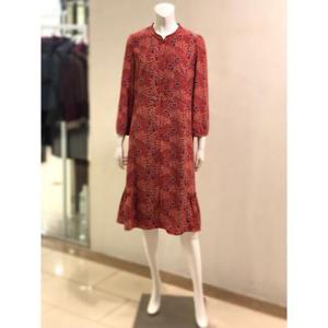 벨리시앙 세이브존01 라운드넥 플레어 패턴 원피스(2color) OP3301 OP3301