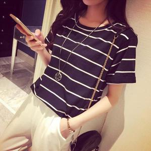 빅사이즈 407 심플라인라운드반팔티 DDKR029