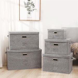 고급 패브릭정리함 리빙박스  02덮개분리3호