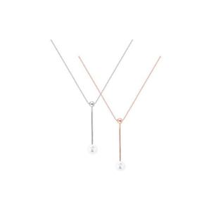 (실버) 레타 진주 목걸이