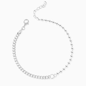 실버 챔프 볼 체인 팔찌