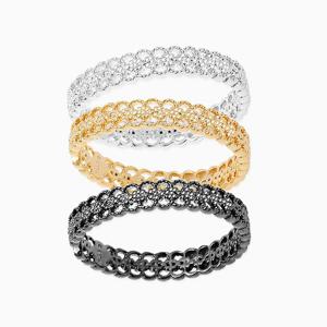 (폭스타일)실버 베일리 반지 W