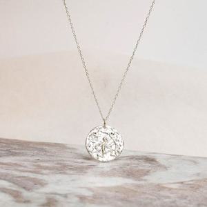 (실버) 프레스코 목걸이(W)