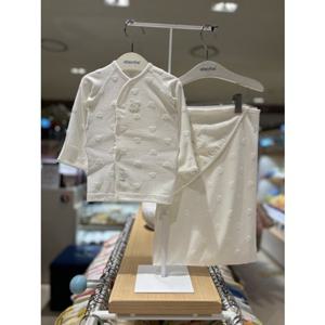 압소바CH 밋첼 모달 배냇저고리+속싸개 세트 AZC-10103 임신 출산 조카선물