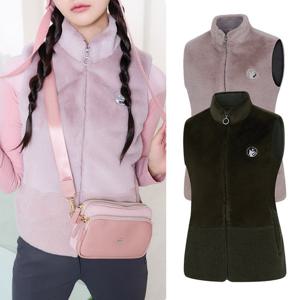 비티알 BTR 여성 골프웨어 겨울 퍼 부글 믹스 조끼 미오치(여) BUV7531W