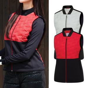 비티알 BTR 여성 골프웨어 겨울 기모본딩 조끼 링컨(여) BUV7533W