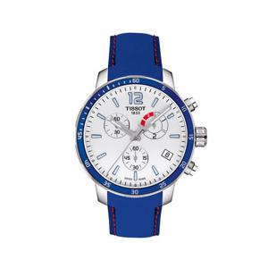 티쏘 남성 러버 시계 퀵스터 풋볼 T095.449.17.037.00