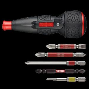 VESSEL 전동드라이버(볼그립) 220USB-5K 16x140x4