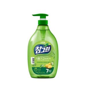 LION 참그린 기름기뽀드득 레몬녹차 펌프 1kg