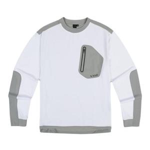 JDX HC06 남성 패치 라운드 티셔츠(X4TLV3483WH) X4TLV3483