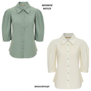 [미니멈]MD 카라넥 벌룬 턱 블라우스  MD MYCGWB7110_CJ