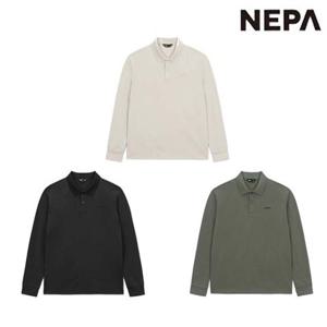 [네파]7K55243 남성 가을 간절기 등산 캠핑 폴로 코나두 기본 카라 긴팔 티셔츠