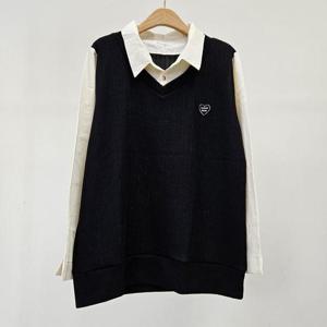 빅사이즈 409 하트레이어드셔츠카라티 DOLS627