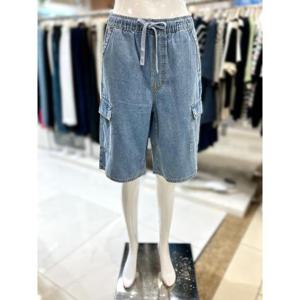 소고 세이브존01 데님  밴딩 5부 바지 AK2XA15