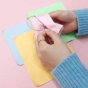 극세사 안경 닦이 천 5매 수건 닦기 딱이