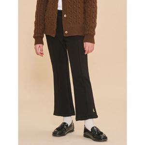 [빈폴키즈]여아 밍크퍼 부츠컷 팬츠 블랙 (BI4921G045)