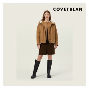 [코벳블랑][COVETBLAN] 이중 앞여밈 다운점퍼(V228MDJ204W)