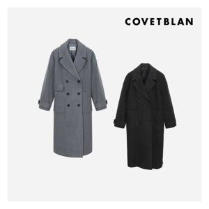 [코벳블랑][COVETBLAN] 더블 롱 코트(V228MCT204W)