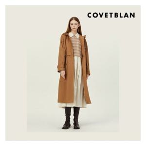 [코벳블랑][COVETBLAN] 후드 트렌치코트(V226MCT102W)