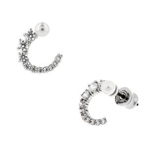 스와로브스키 귀걸이 5692260 진주 후프 여성귀걸이