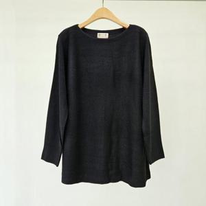 빅사이즈 409 내추럴보트넥루즈긴팔티 DRMS728