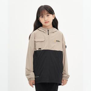 내셔널지오그래픽키즈 N213KJP050 아노락 점퍼 BEIGE