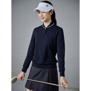 빈폴골프 여성 블루종핏 긴팔 티셔츠  네이비 BJ4841A06R