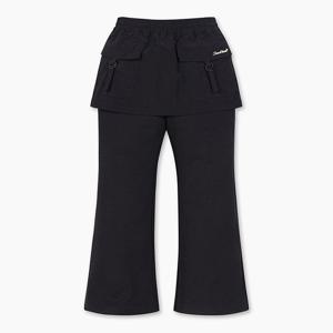 [베네통키즈] 세미 부츠컷 치마 레깅스_QALG05461BK