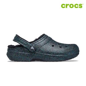 [크록스]클래식 글리터 라인드 클로그 공용 털샌들 205842-9BD_C