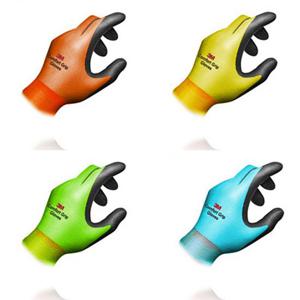 3M 컴포트그립 글로브즈 칼라 NBR 코팅장갑 10개입