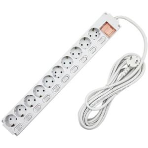 10구 개별접지 멀티탭 5M 16A