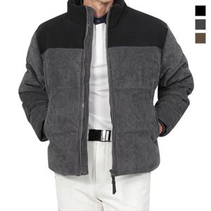 버팔로 남성 골프 코듀로이 방한 패딩 점퍼 Model No_CGB4105