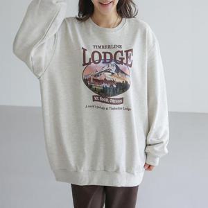 빅사이즈 410 롯지라운드프린팅티 DLYS923