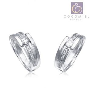 시일 CR-17 은반지 커플링 커플링반지 도금반지 실버