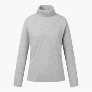 데상트골프웨어 GQC DO41WFKPO1-MLGG 여성 믹스 조직 하이넥 니