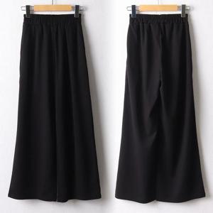 빅사이즈 411 스판골지와이드롱팬츠 DODF546