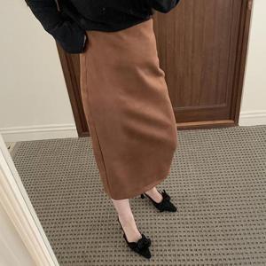 빅사이즈 411 제이에이치벨벳스커트 DMOT149