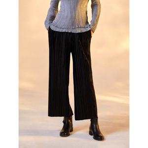 [플리츠미][플리츠미] 벨벳 플리츠 팬츠_PPPTW124019