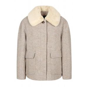 [레코브](레코브) 퍼카라 숏 핸드메이드 울자켓(LK21C1HD001X)