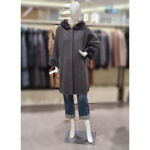 [트리아나] 소고 후드넥 양모 울코트TI4FA26
