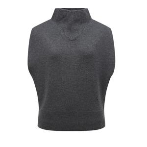 [링스골프][24FW] 여성 변형 실루엣 폴라 베스트  L21D3SV151_DG