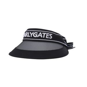 [파리게이츠] (521C4CP683)여성 메쉬 포인트 로고 리본 썬바이저