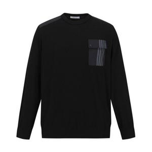 [톨비스트](남성)포켓 포인트 라운드 스웨터_GADF7-MSL040_BK1