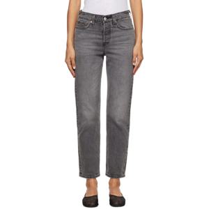 25 FW Levis 여성 그레이 웨지 스트레이트 핏 데님 진 242099F069032