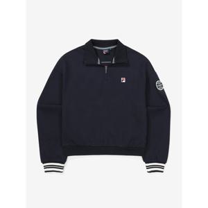 [휠라(프리미엄)](SM) F박스 면혼방 반집업 맨투맨(FS2POF3361F_INA)